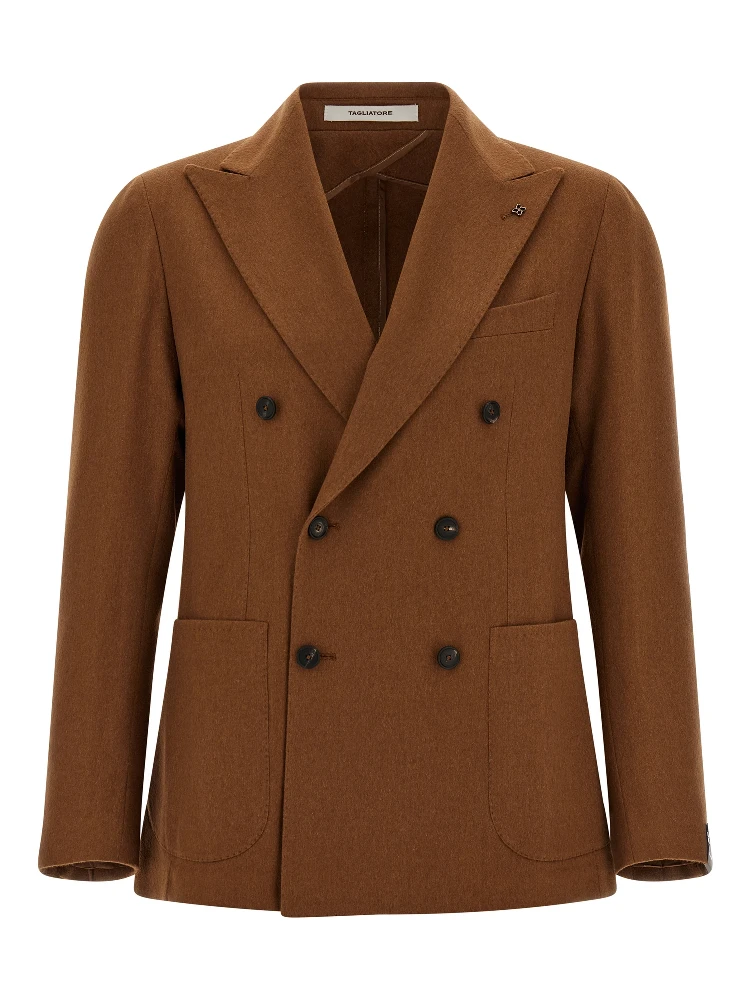 Brown Camel Hair Blazer