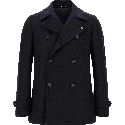 Blue Wool Coat