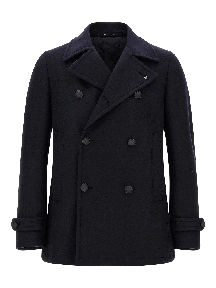Blue Wool Coat