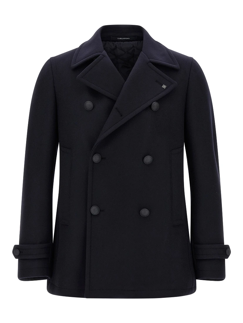Blue Wool Coat