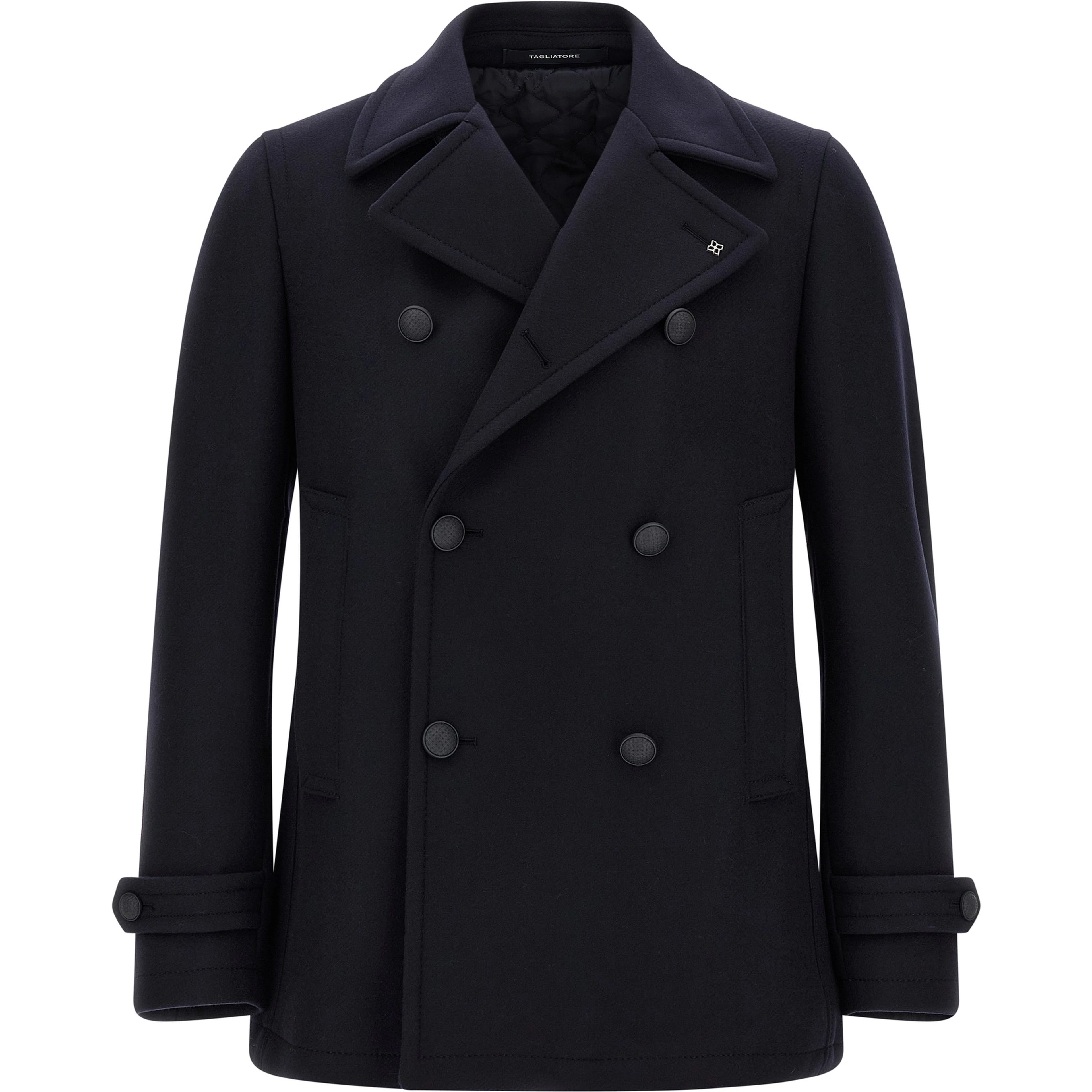 Blue Wool Coat