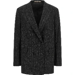 Gray Wool Blazer