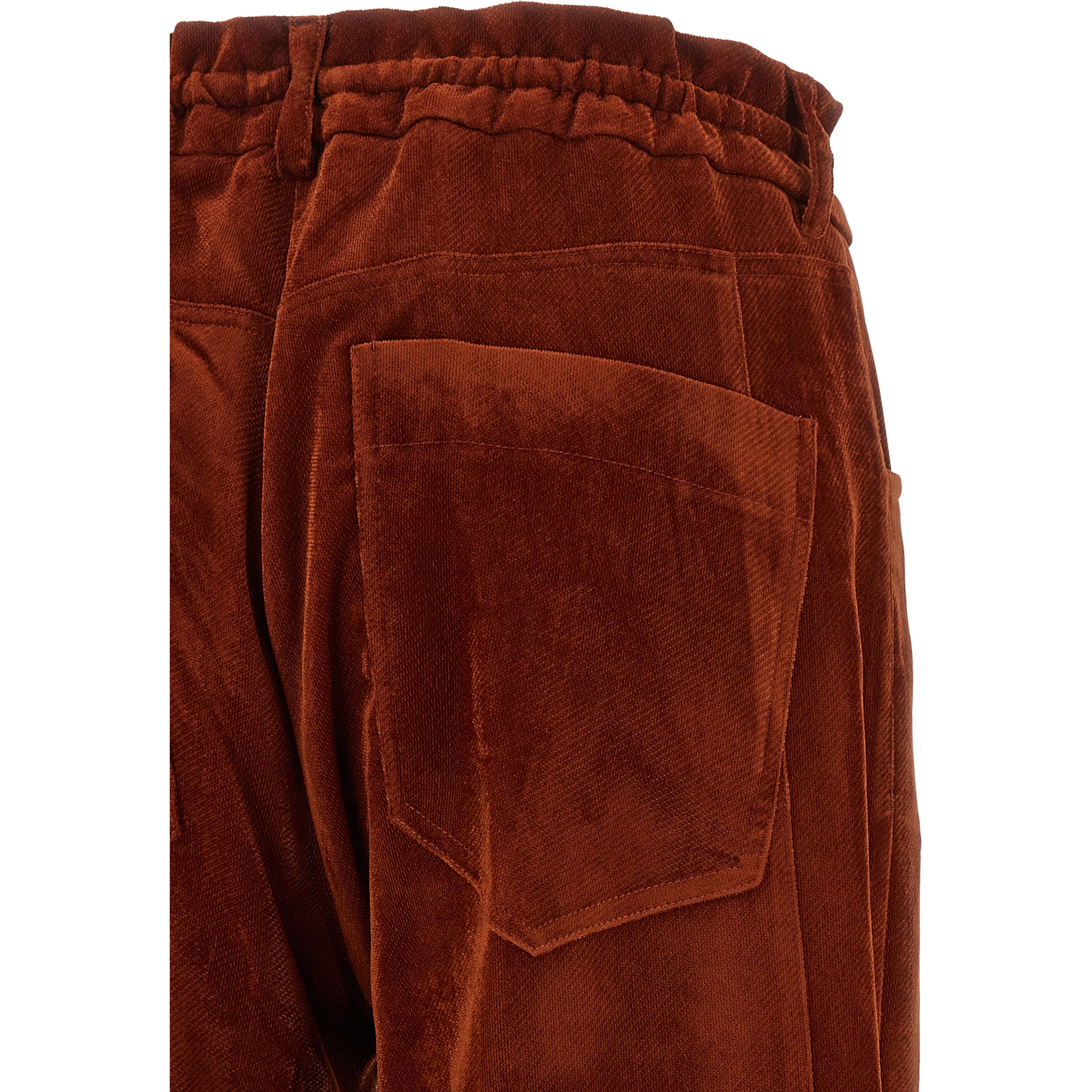 Multicolor Viscose Casual Pants