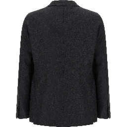 Gray Virgin Wool Two-Piece Suit