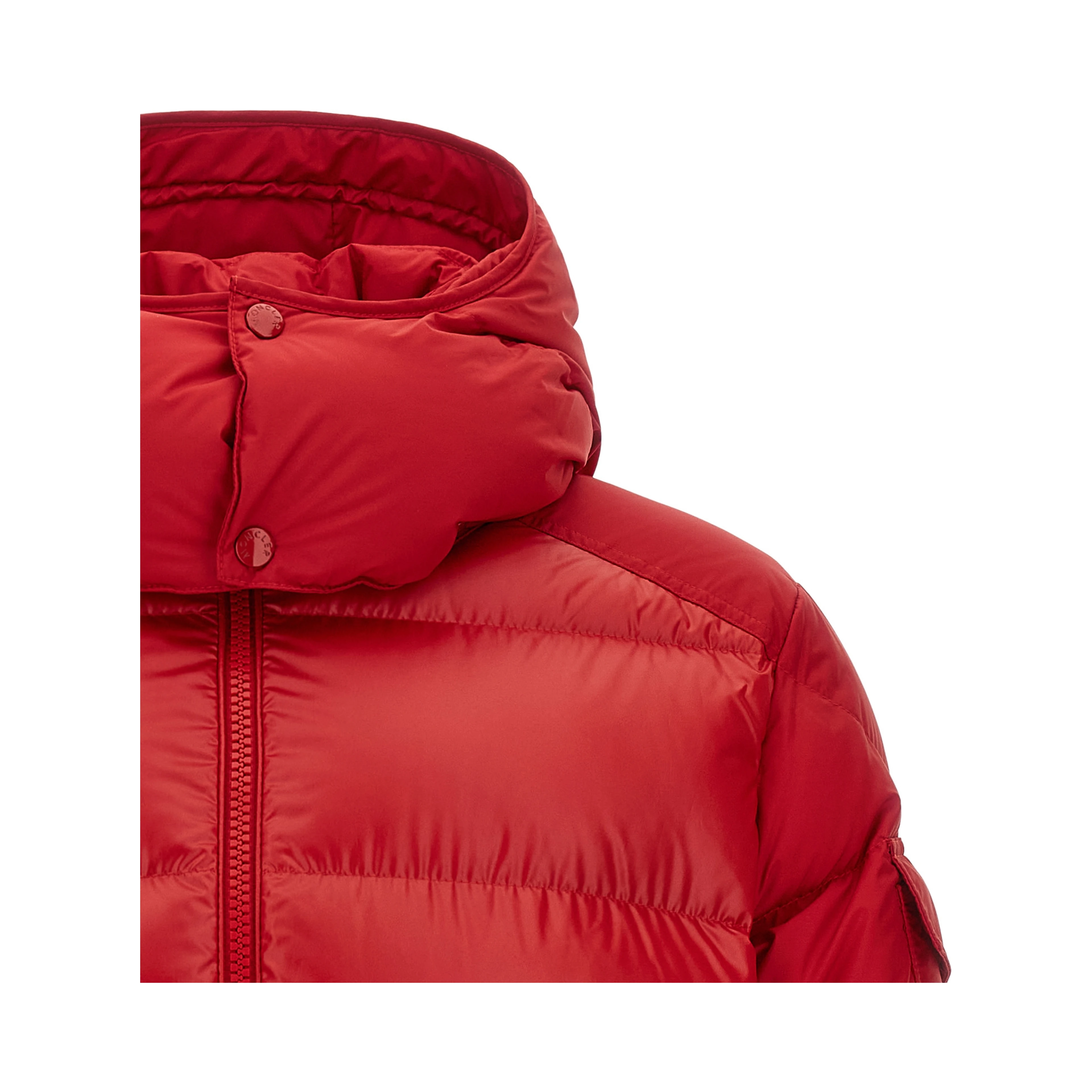 Multicolor Polyester Full-Length Jacket