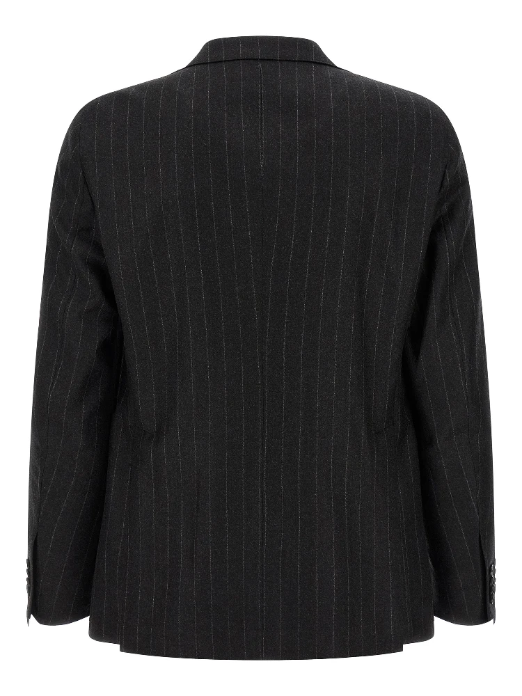 Gray Virgin Wool Two-Piece Suit alternative