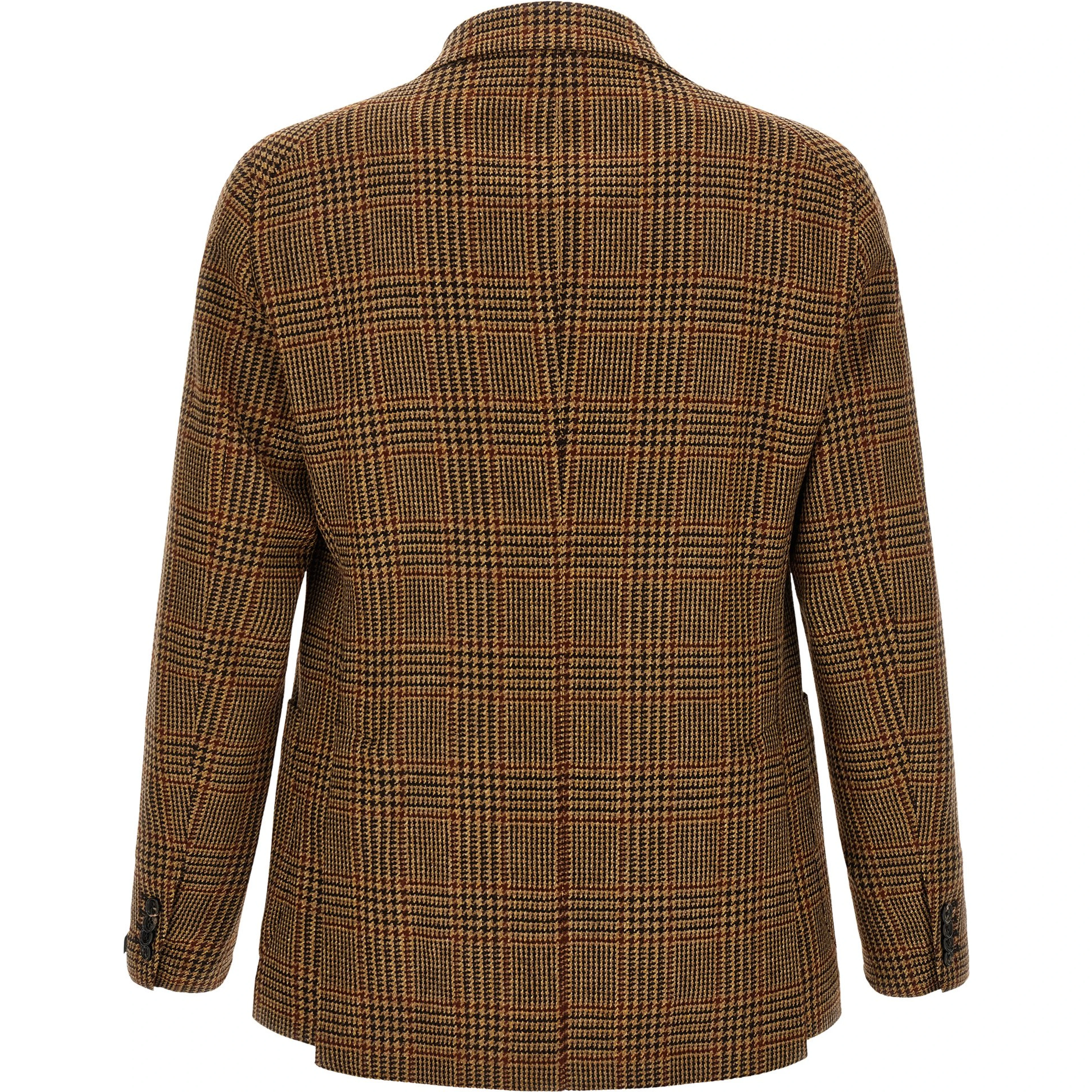 Brown Virgin Wool Blazer