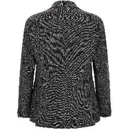 Gray Virgin Wool Blazer