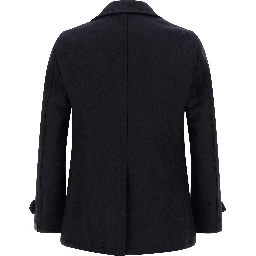 Blue Wool Coat