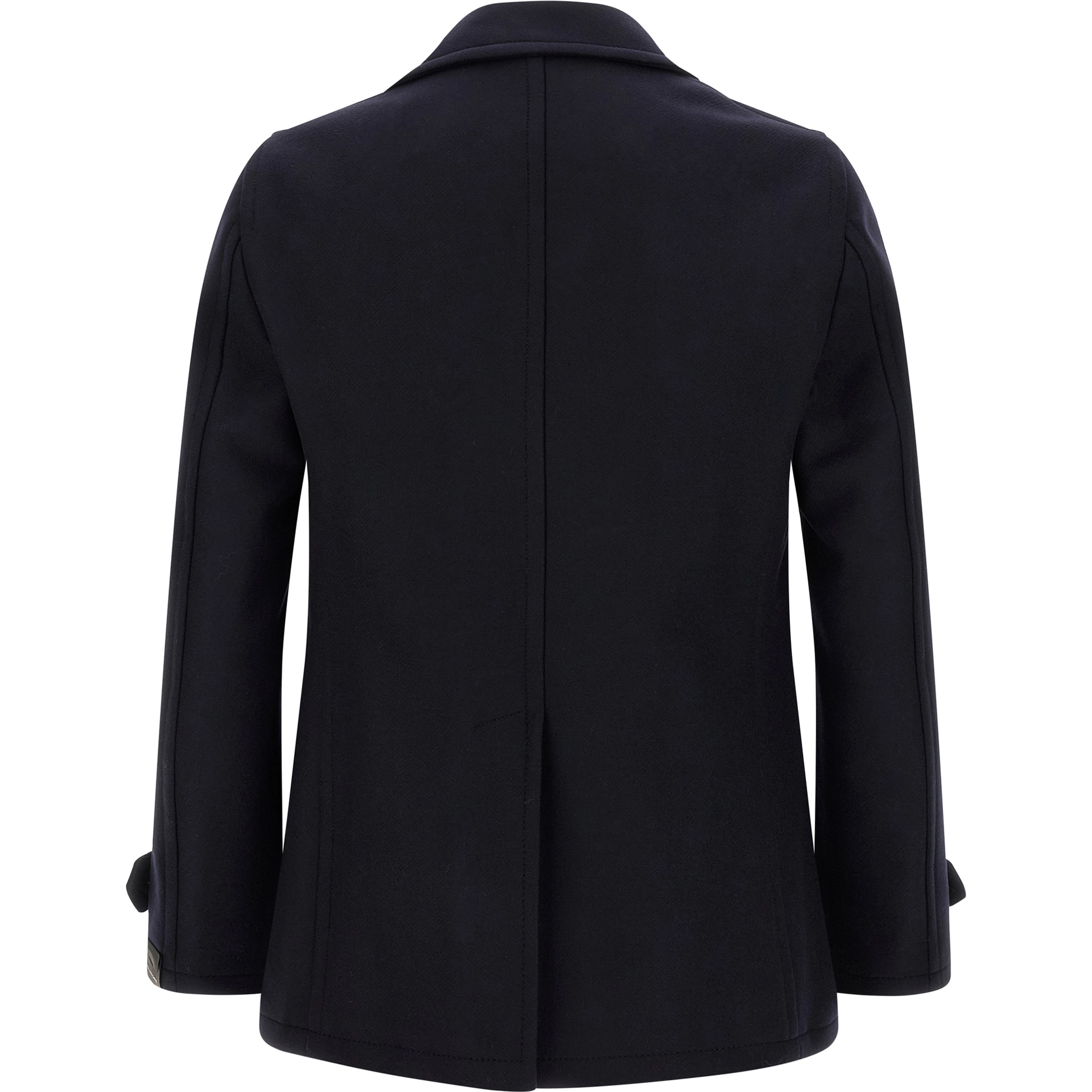 Blue Wool Coat