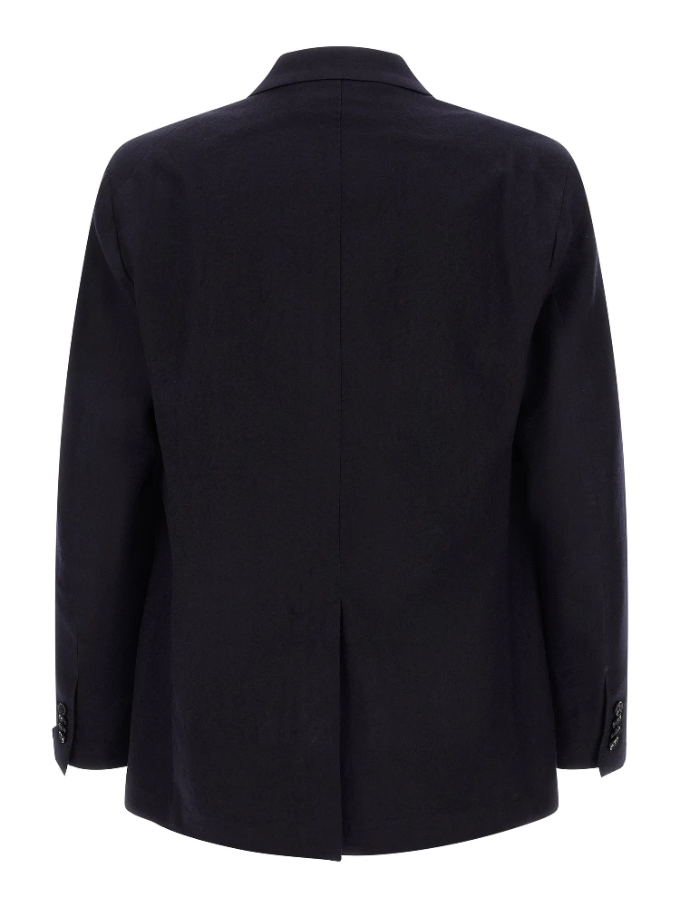 Blue Virgin Wool Two-Piece Suit alternative