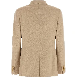 Beige Cashmere Blazer
