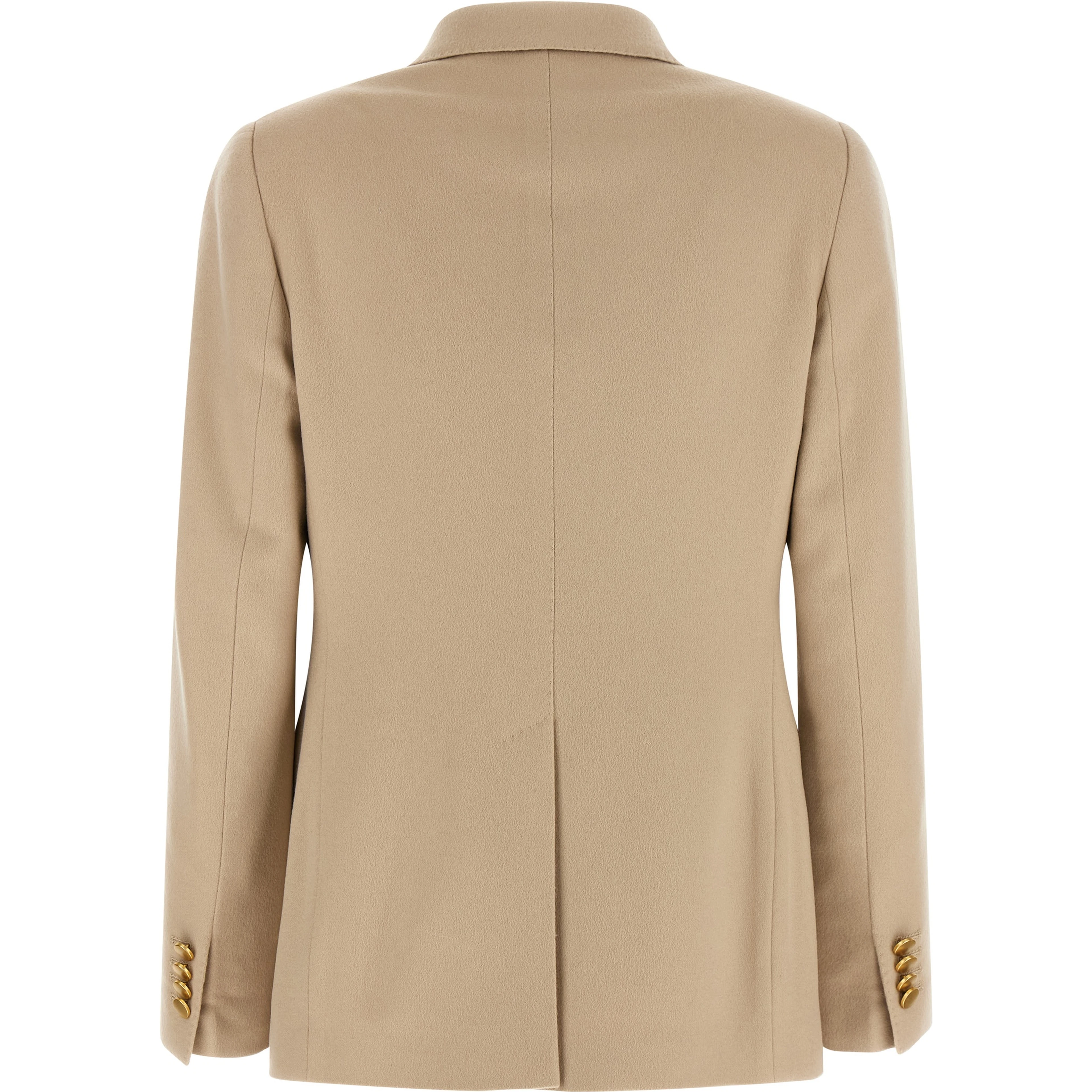 Beige Cashmere Blazer