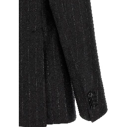 Gray Virgin Wool Two-Piece Suit