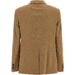 Beige Cashmere Blazer