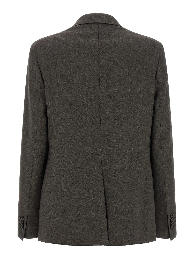Gray Virgin Wool Two-Piece Suit alternative