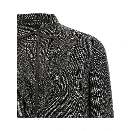 Gray Virgin Wool Blazer