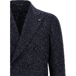 Blue Virgin Wool Blazer