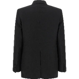 Black Virgin Wool Blazer