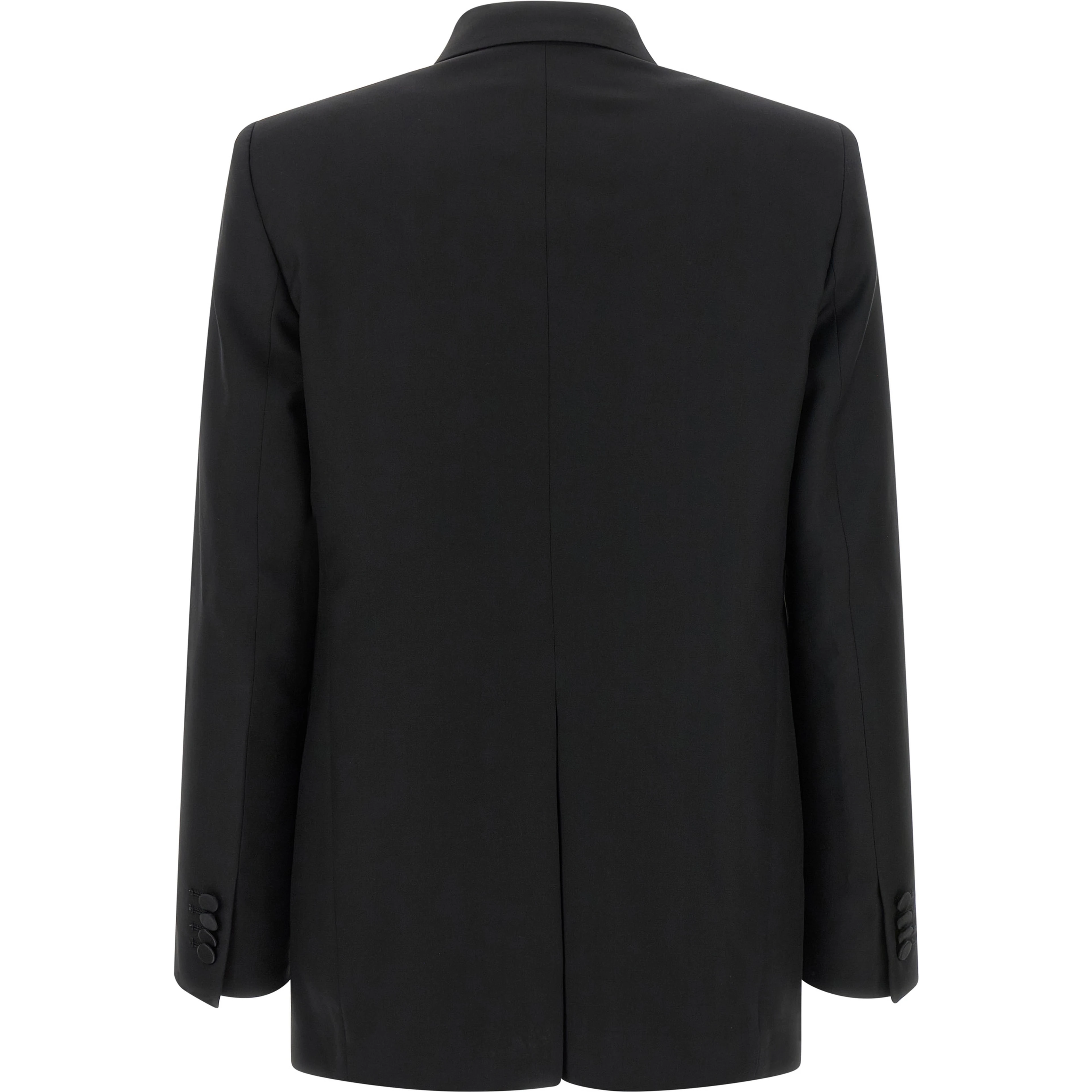 Black Virgin Wool Blazer