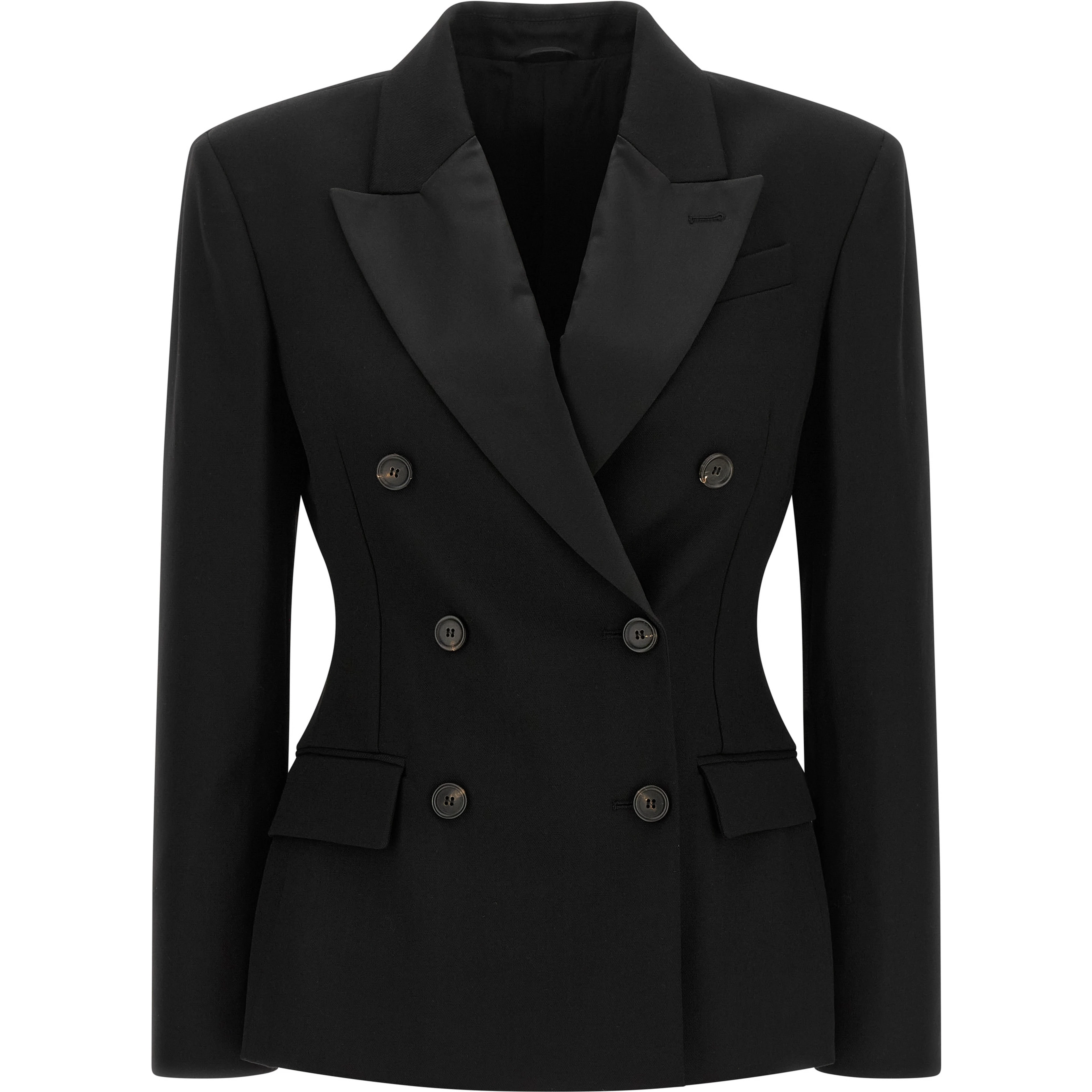 Black Virgin Wool Blazer