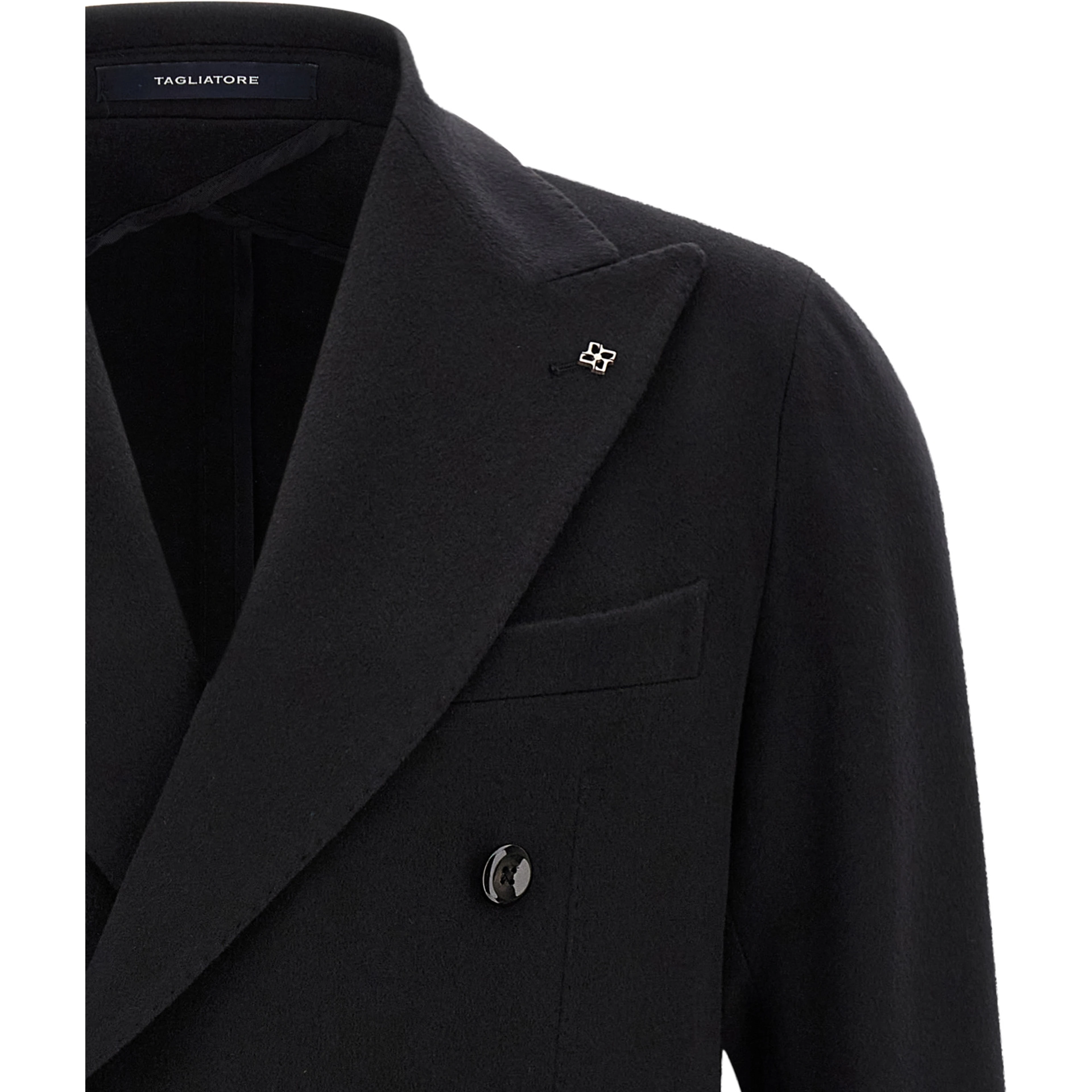 Black Cashmere Blazer