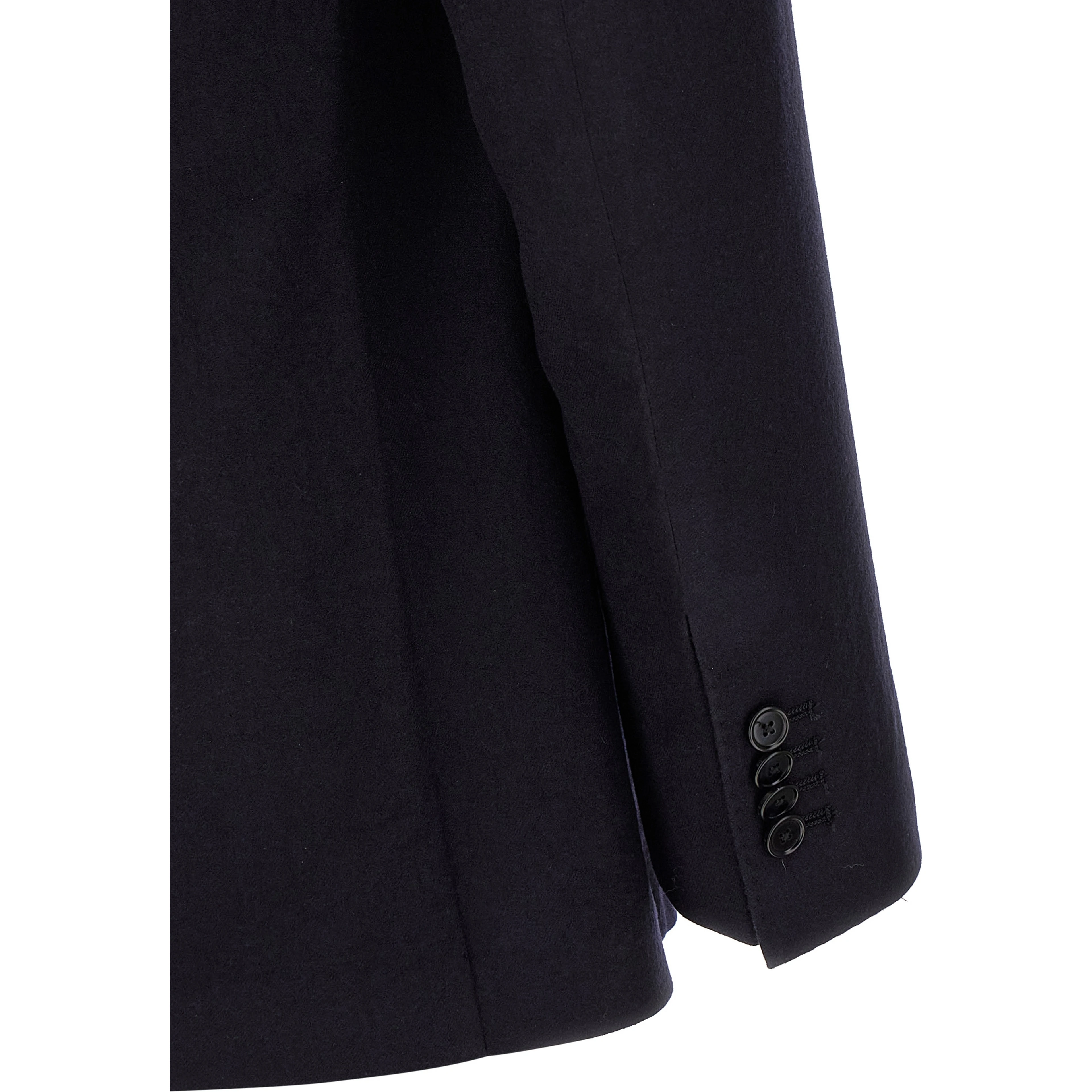 Blue Virgin Wool Two-Piece Suit