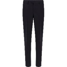 Blue Virgin Wool Two-Piece Suit