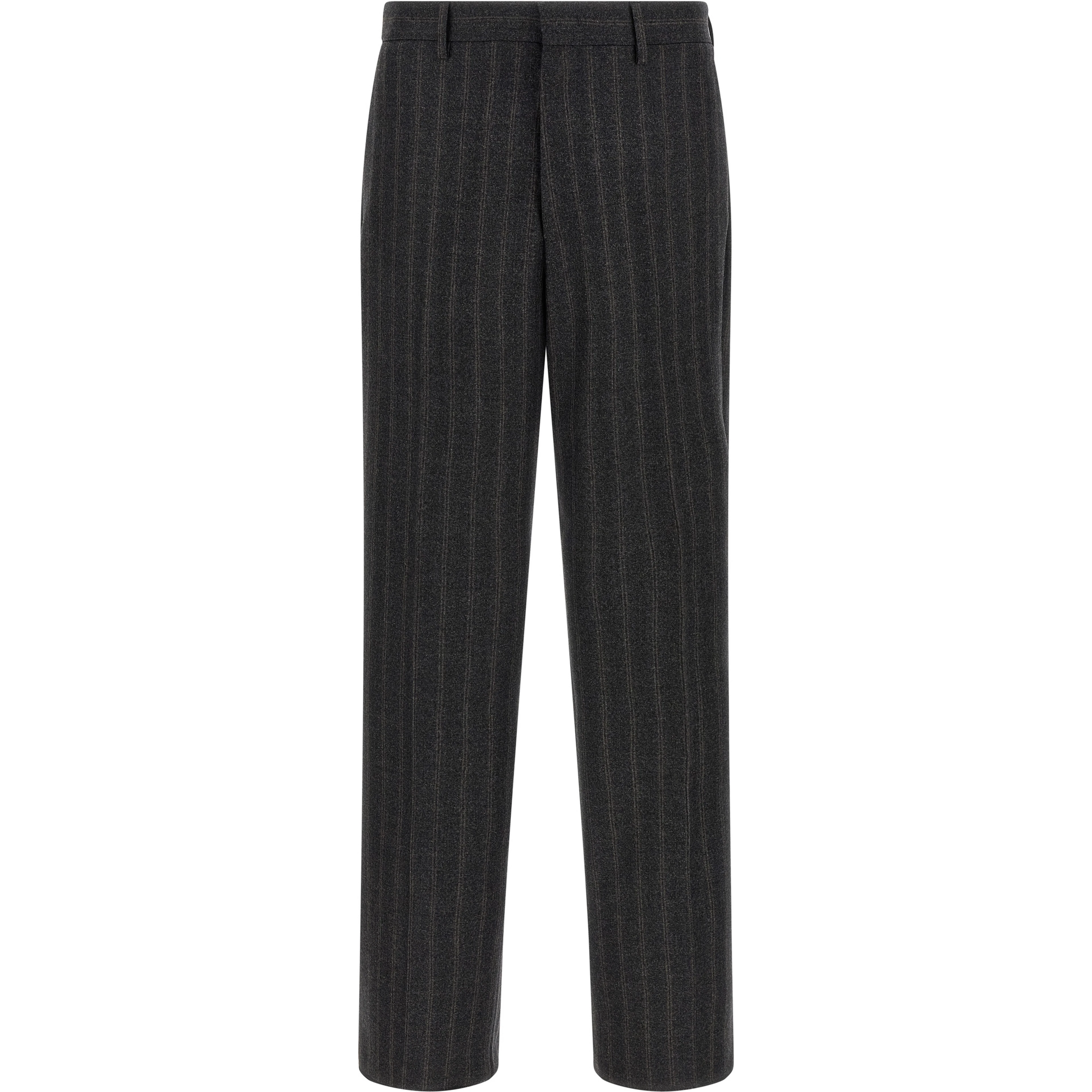 Gray Virgin Wool Two-Piece Suit