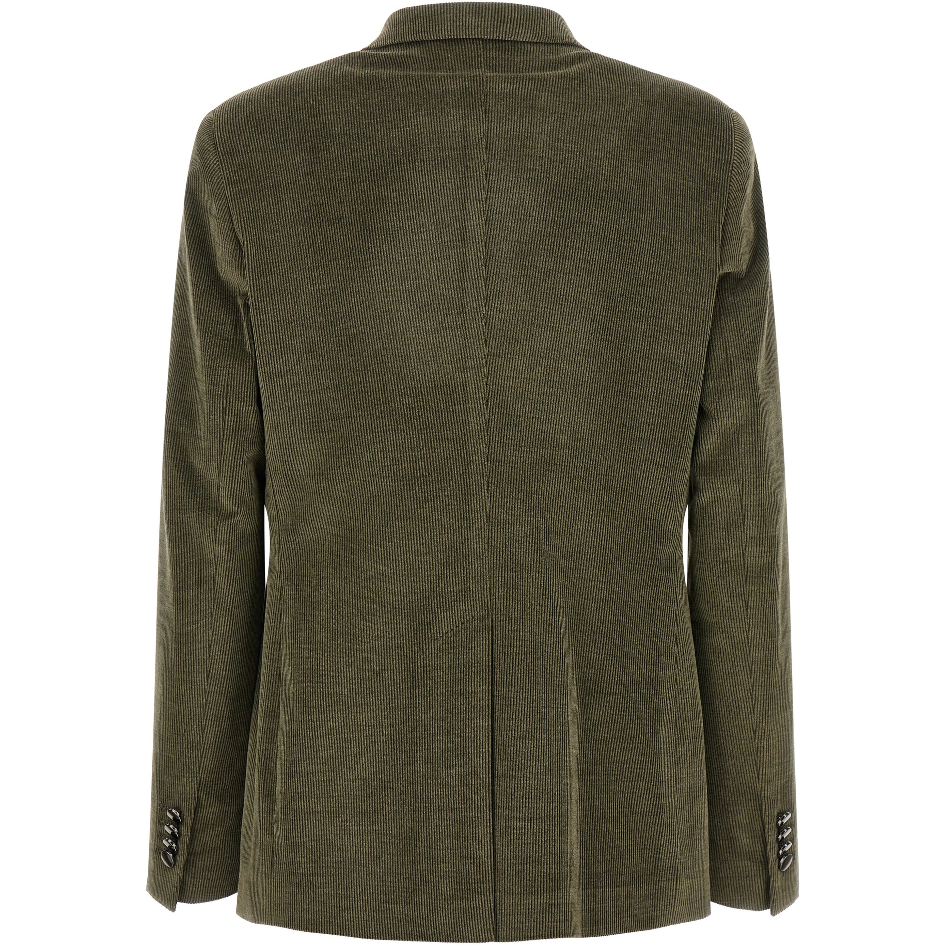 Bicolor Cotton Blazer