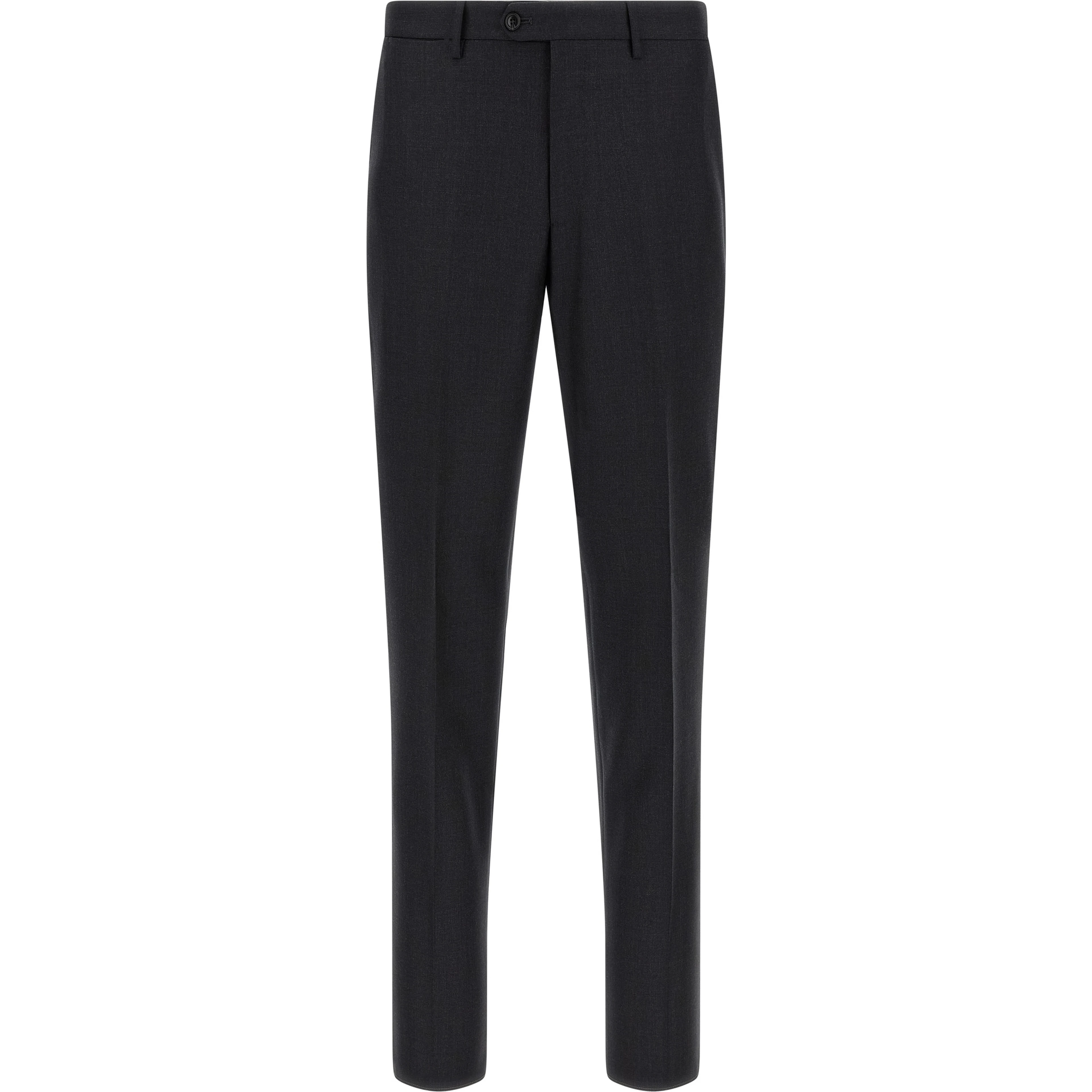 Gray Virgin Wool Two-Piece Suit