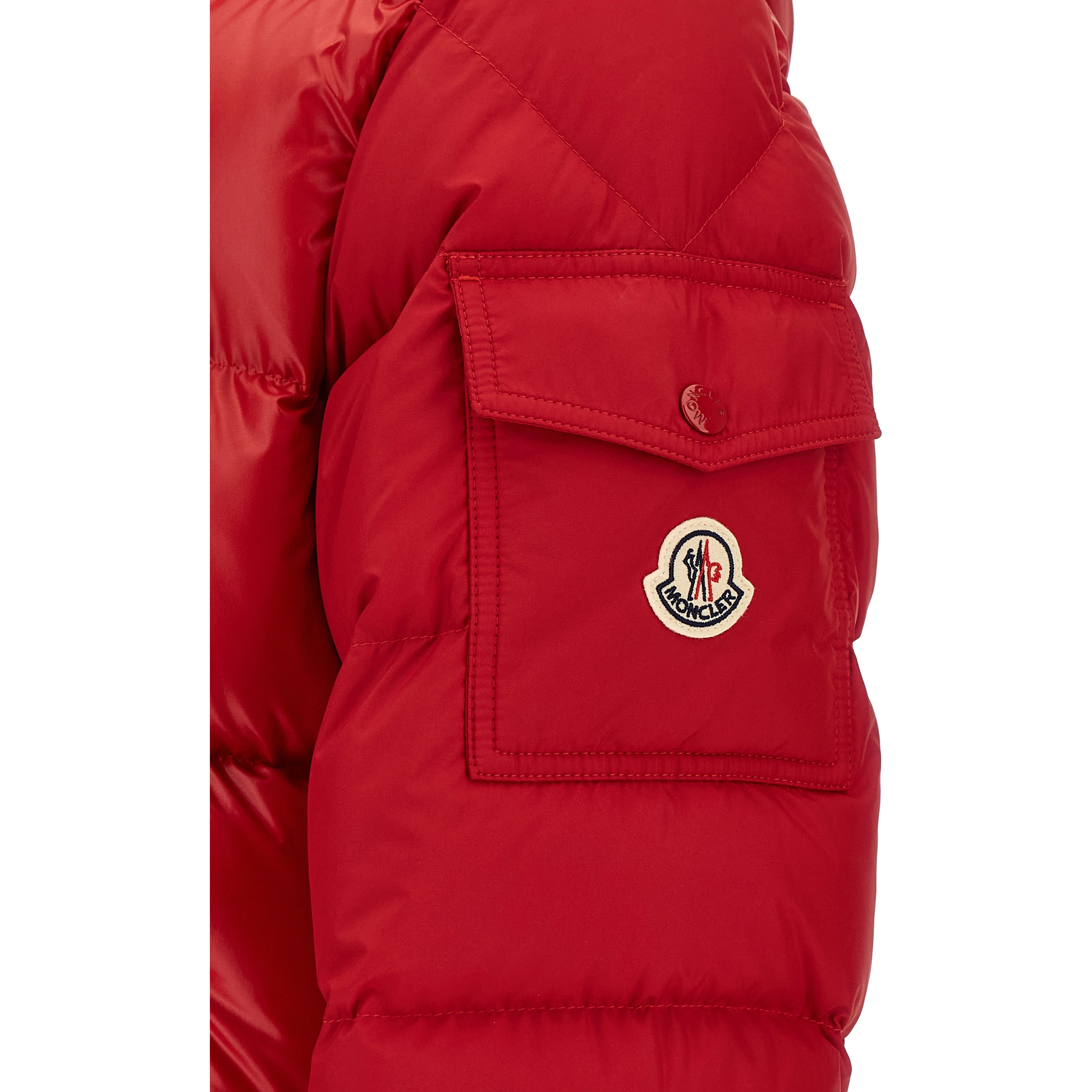 Multicolor Polyester Full-Length Jacket