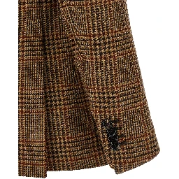 Brown Virgin Wool Blazer