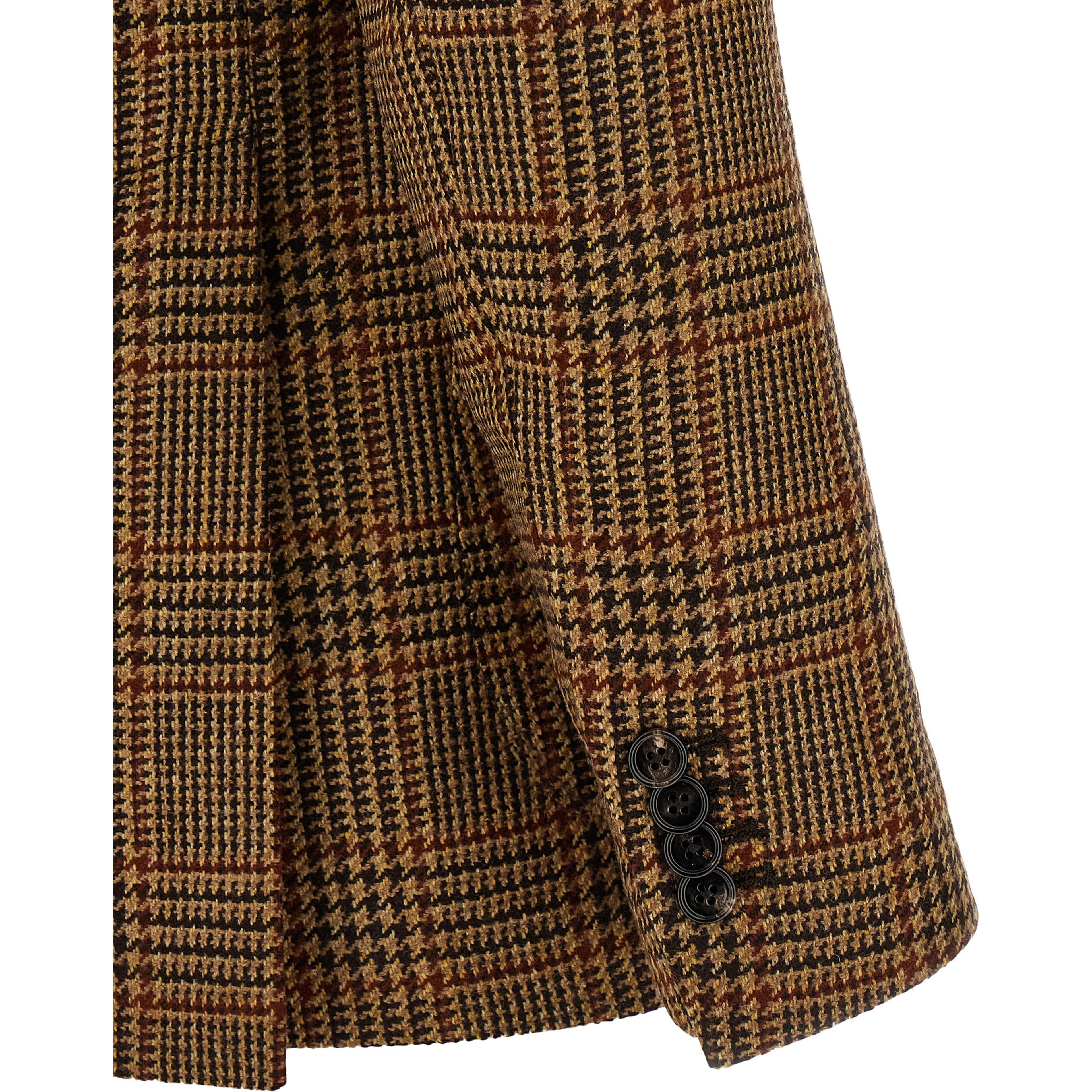 Brown Virgin Wool Blazer