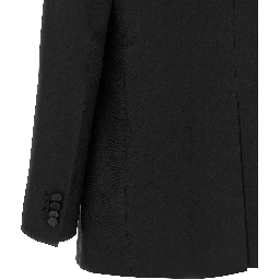 Black Virgin Wool Blazer