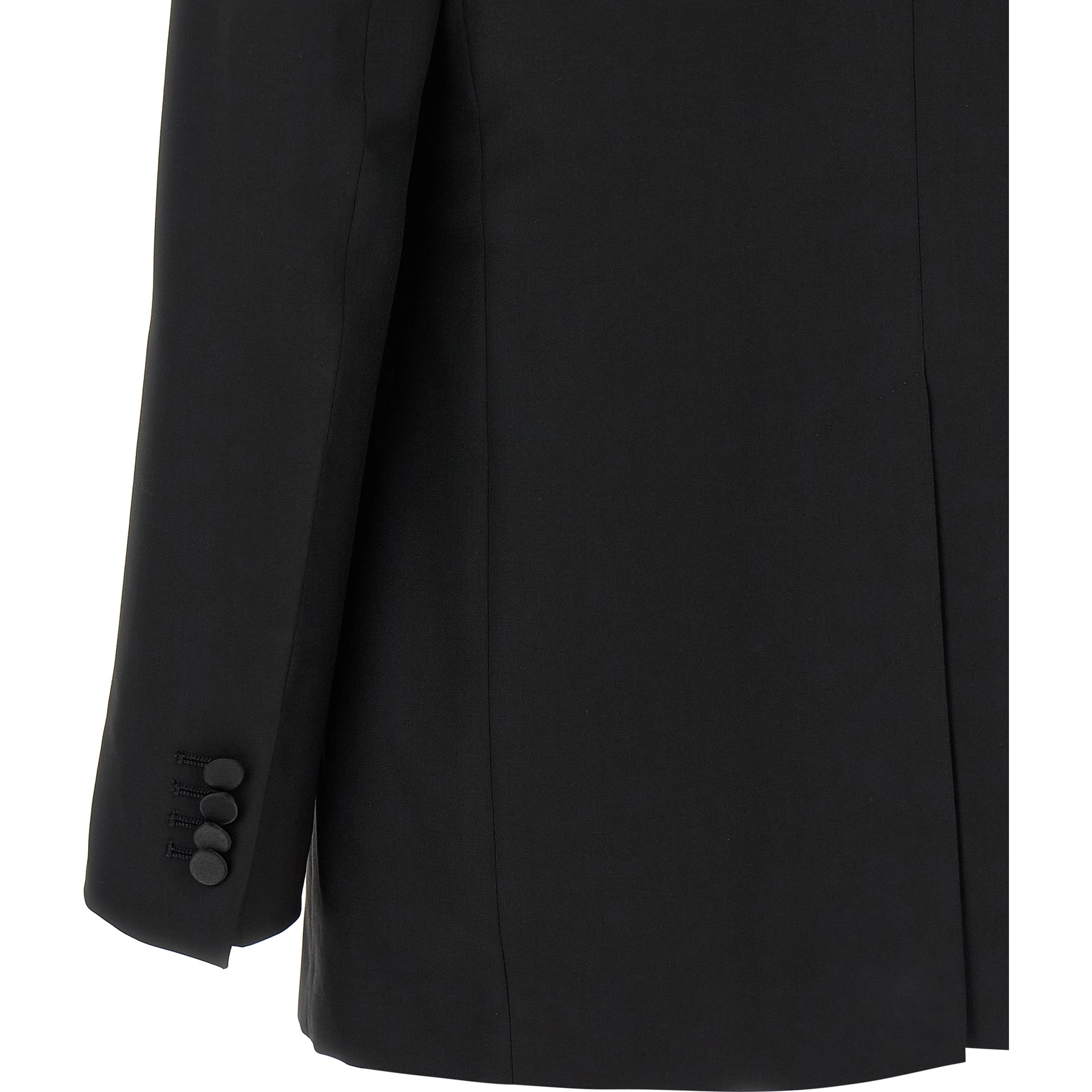Black Virgin Wool Blazer