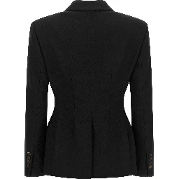 Black Virgin Wool Blazer