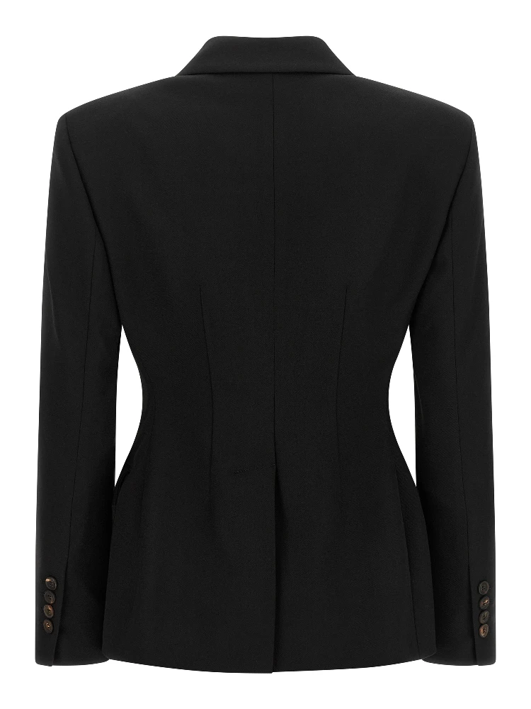 Black Virgin Wool Blazer alternative