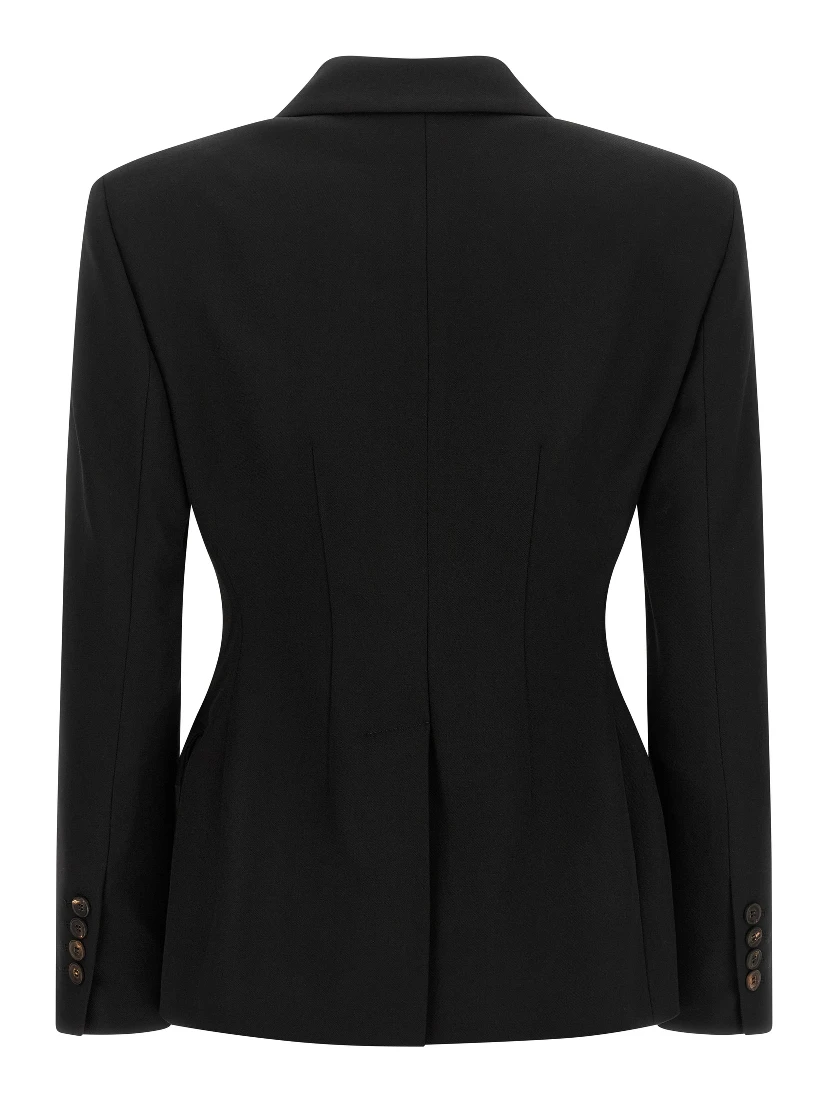 Black Virgin Wool Blazer