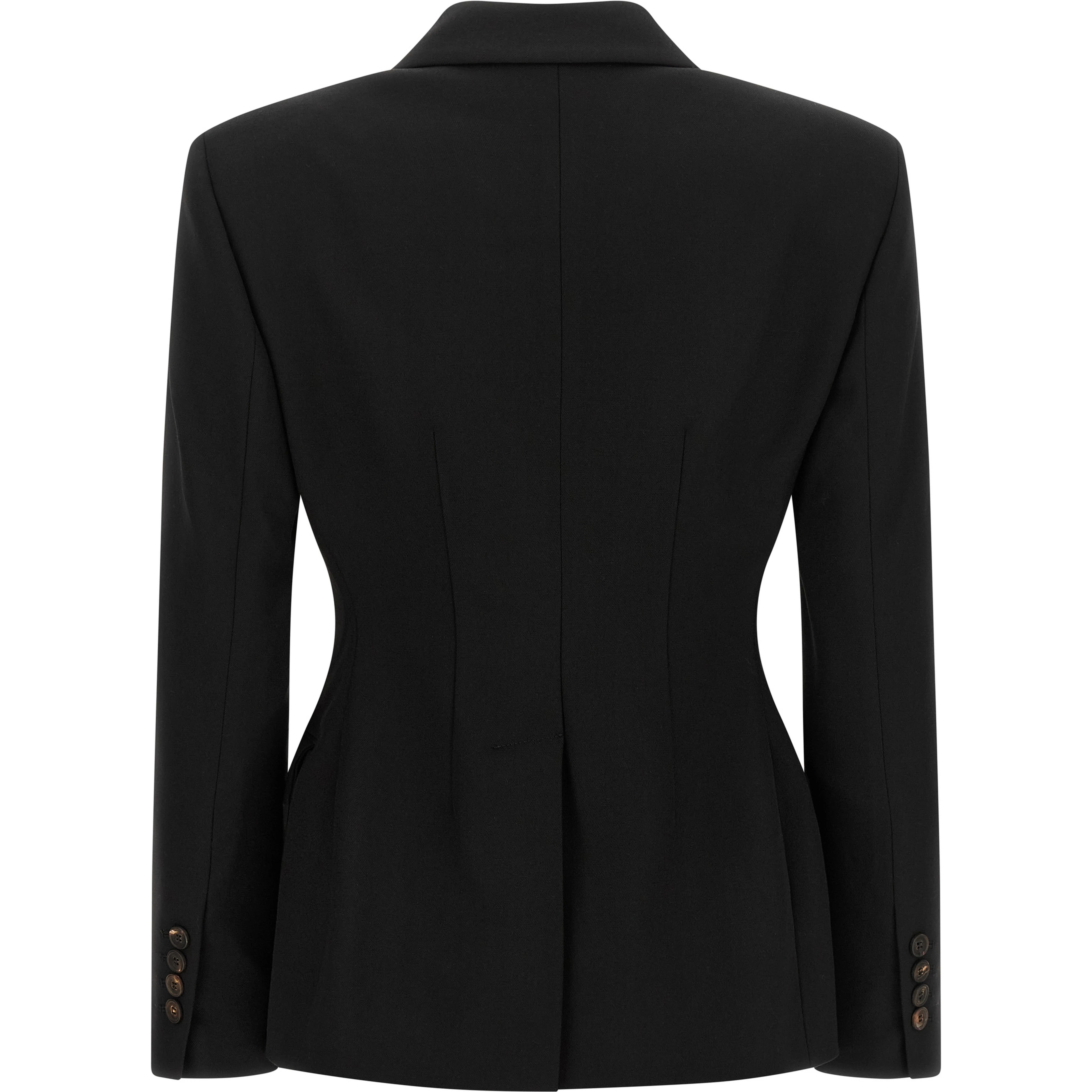 Black Virgin Wool Blazer
