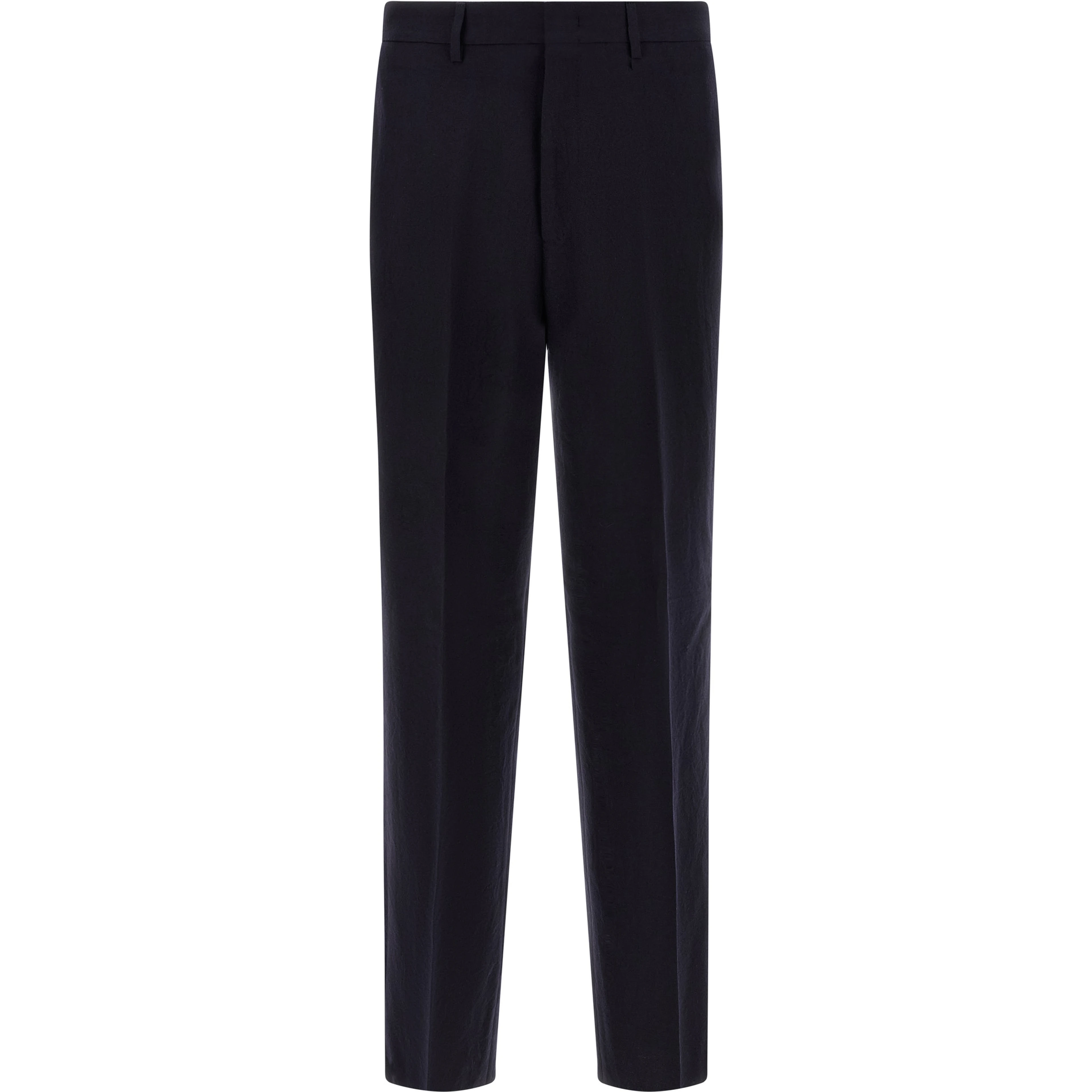 Blue Virgin Wool Two-Piece Suit