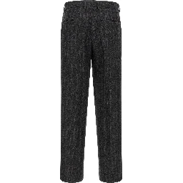 Gray Virgin Wool Two-Piece Suit