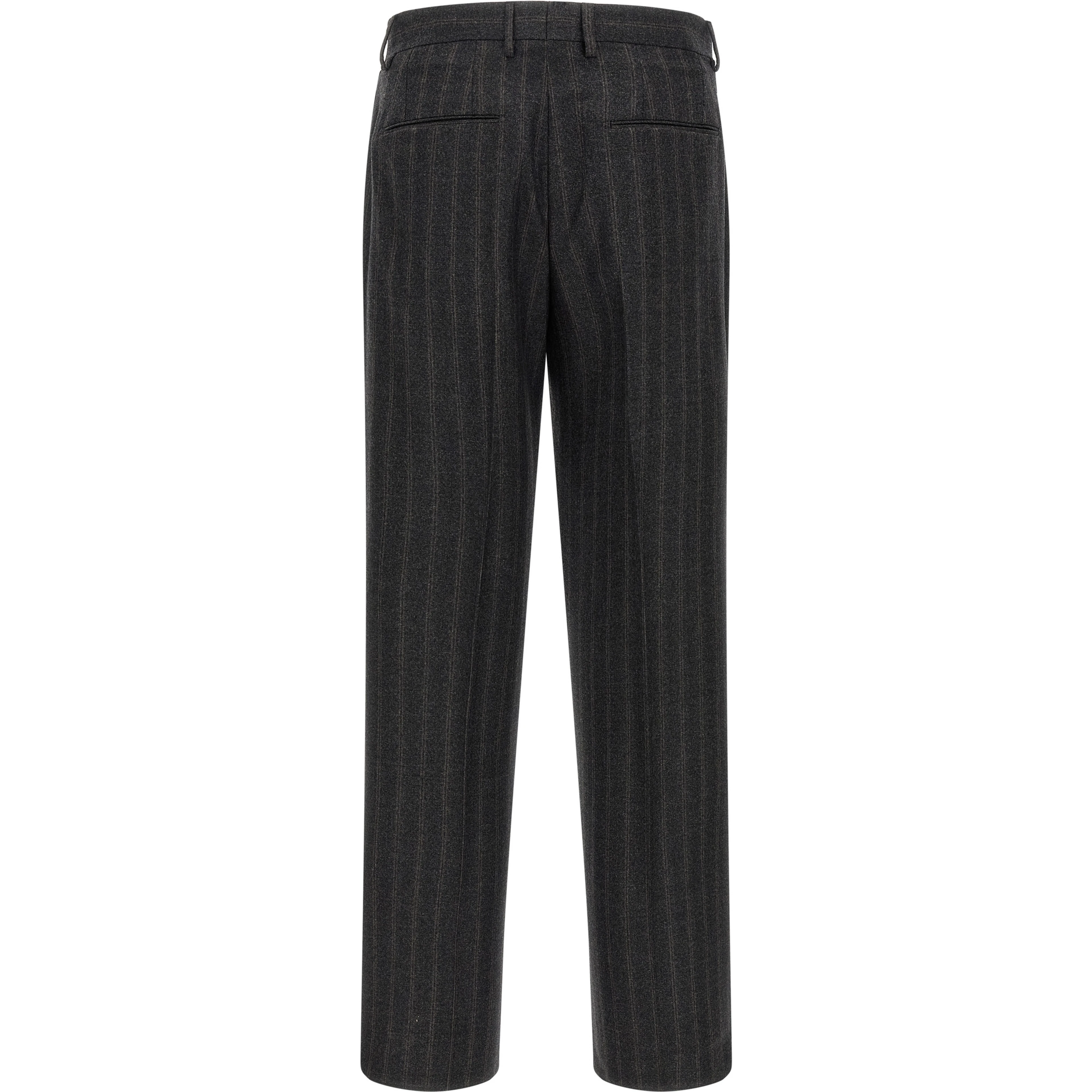 Gray Virgin Wool Two-Piece Suit
