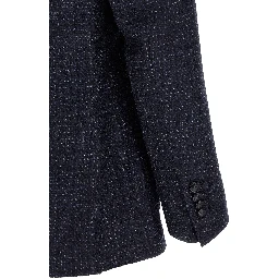 Blue Virgin Wool Blazer