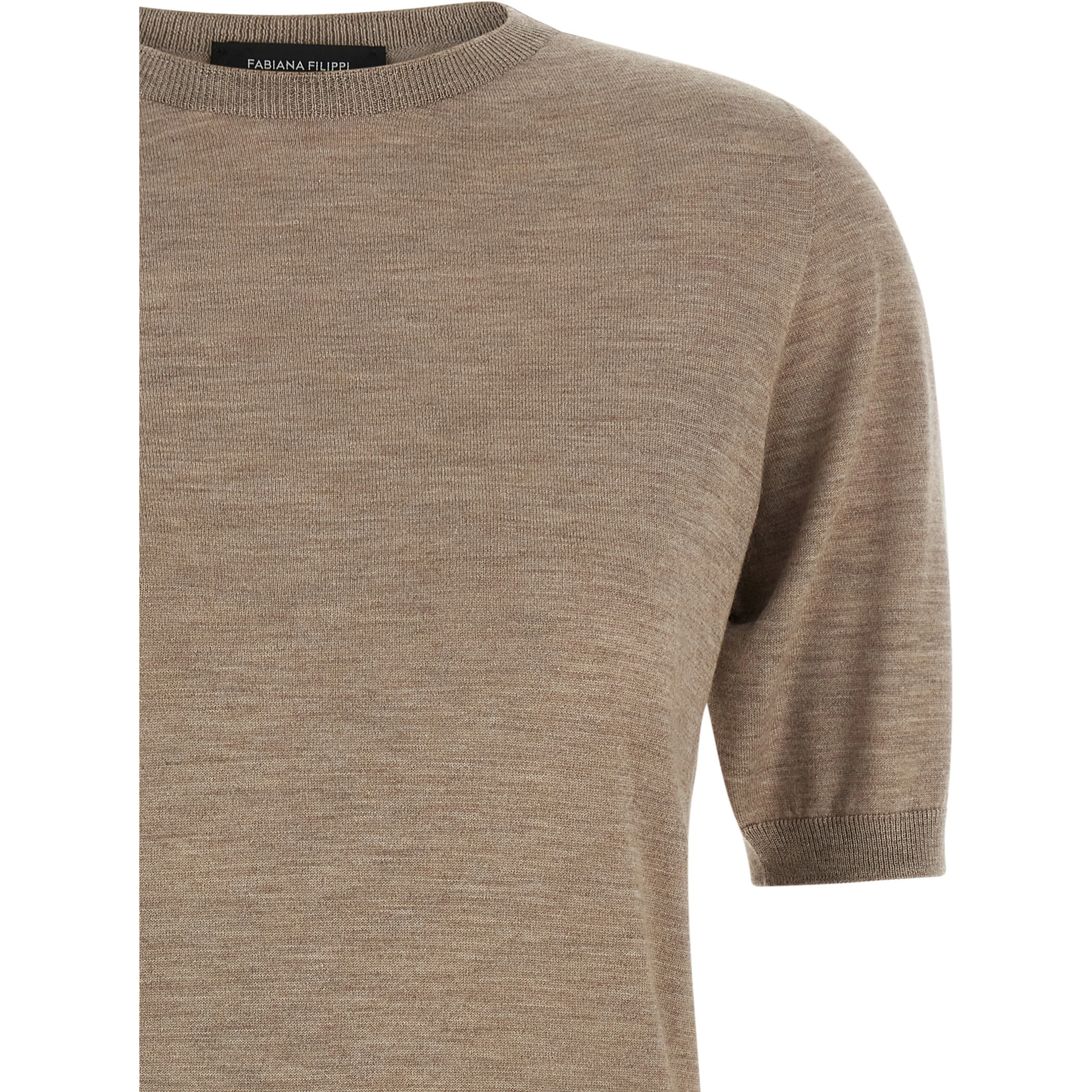 Beige Cashmere Cardigan