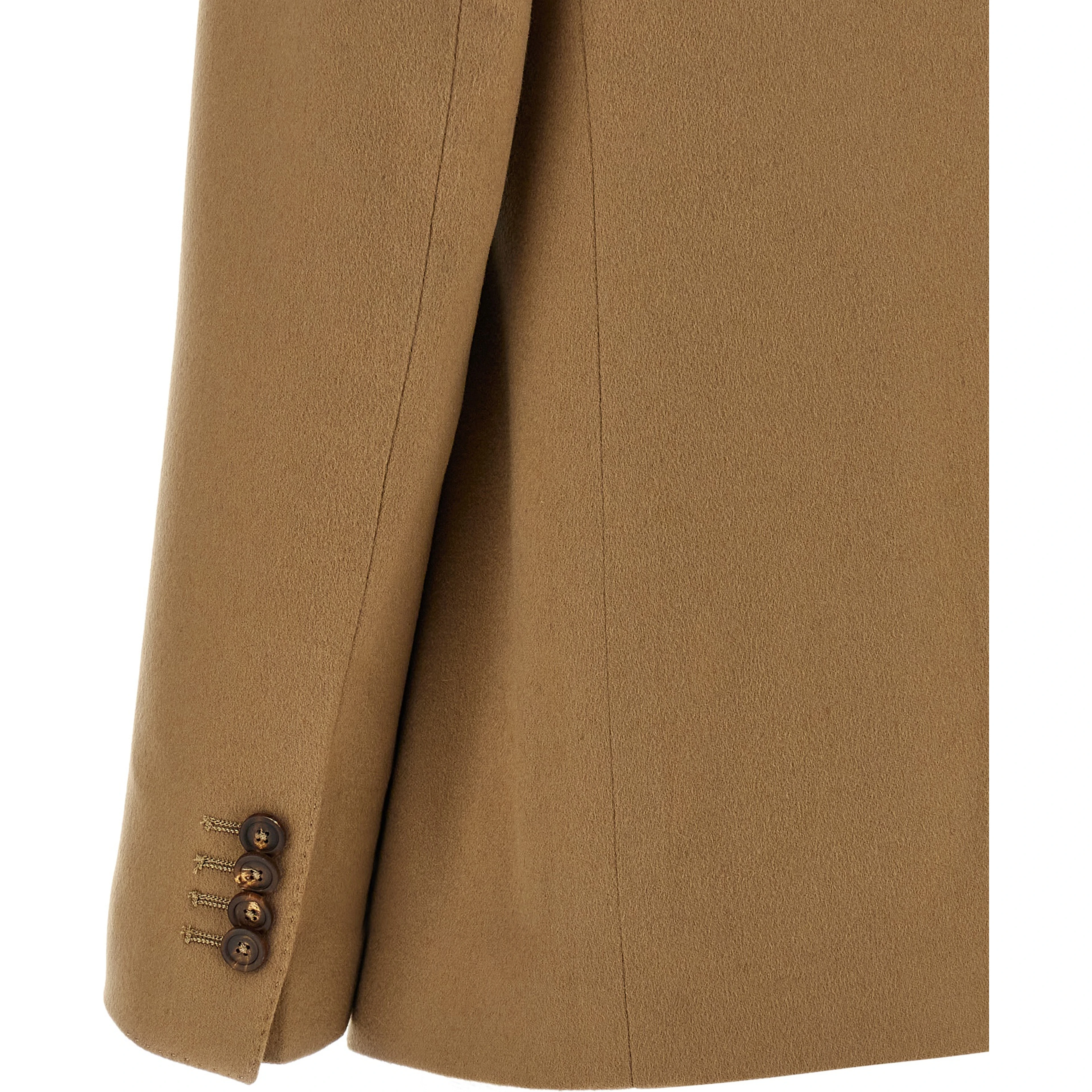 Beige Cashmere Blazer