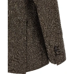 Brown Virgin Wool Blazer