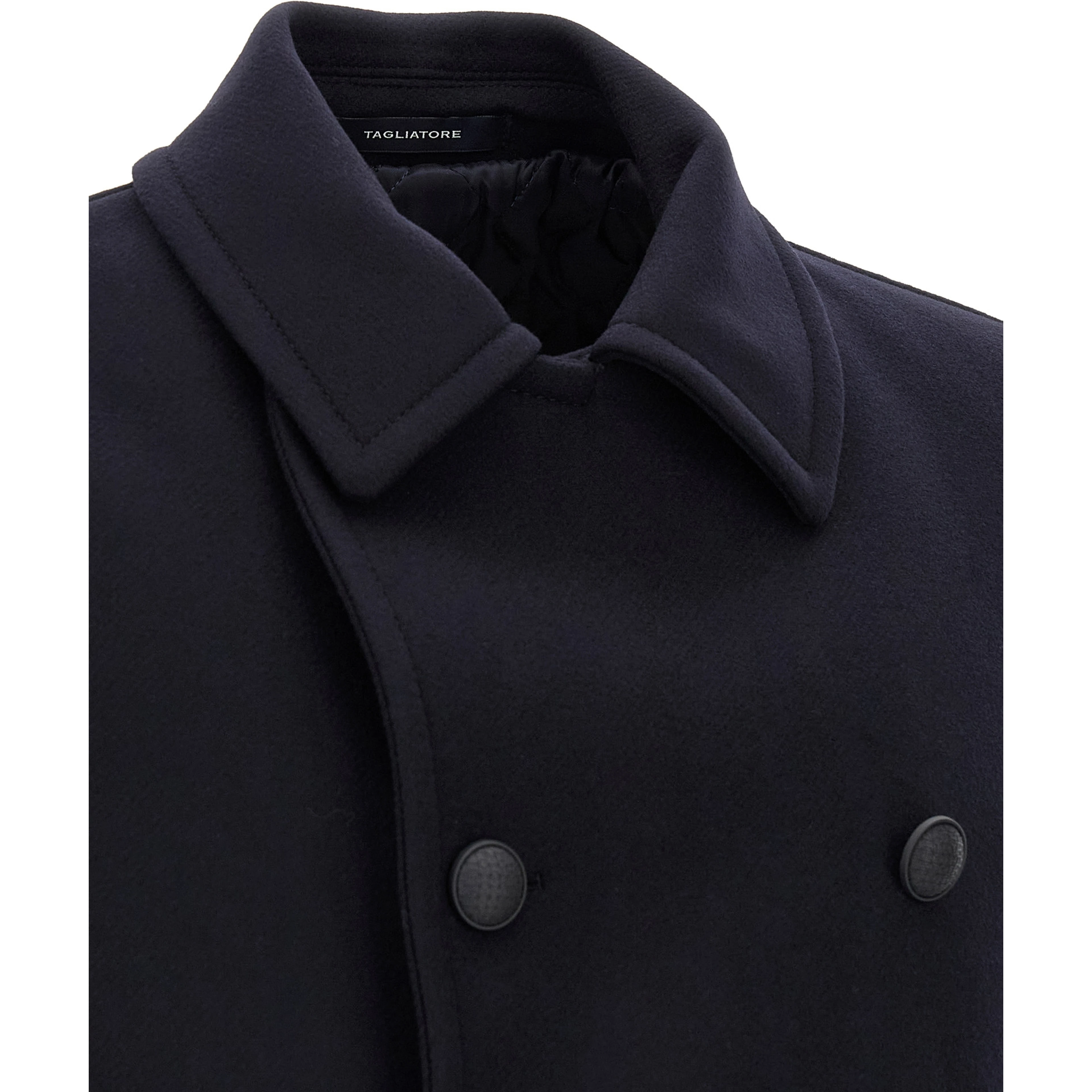 Blue Wool Coat