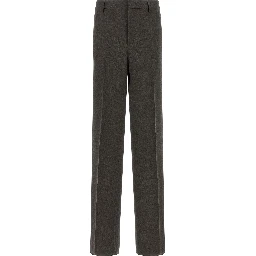 Gray Virgin Wool Two-Piece Suit