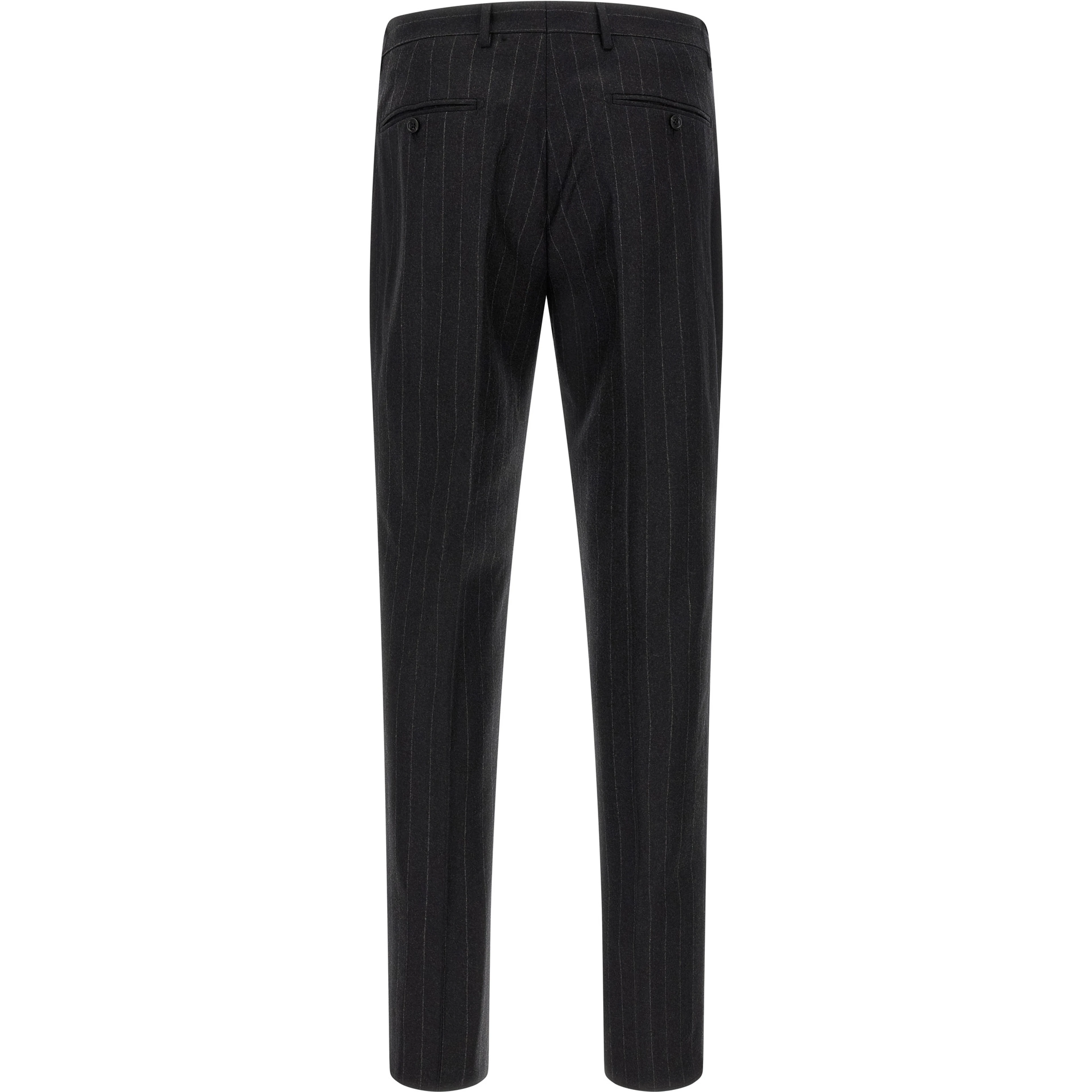 Gray Virgin Wool Two-Piece Suit